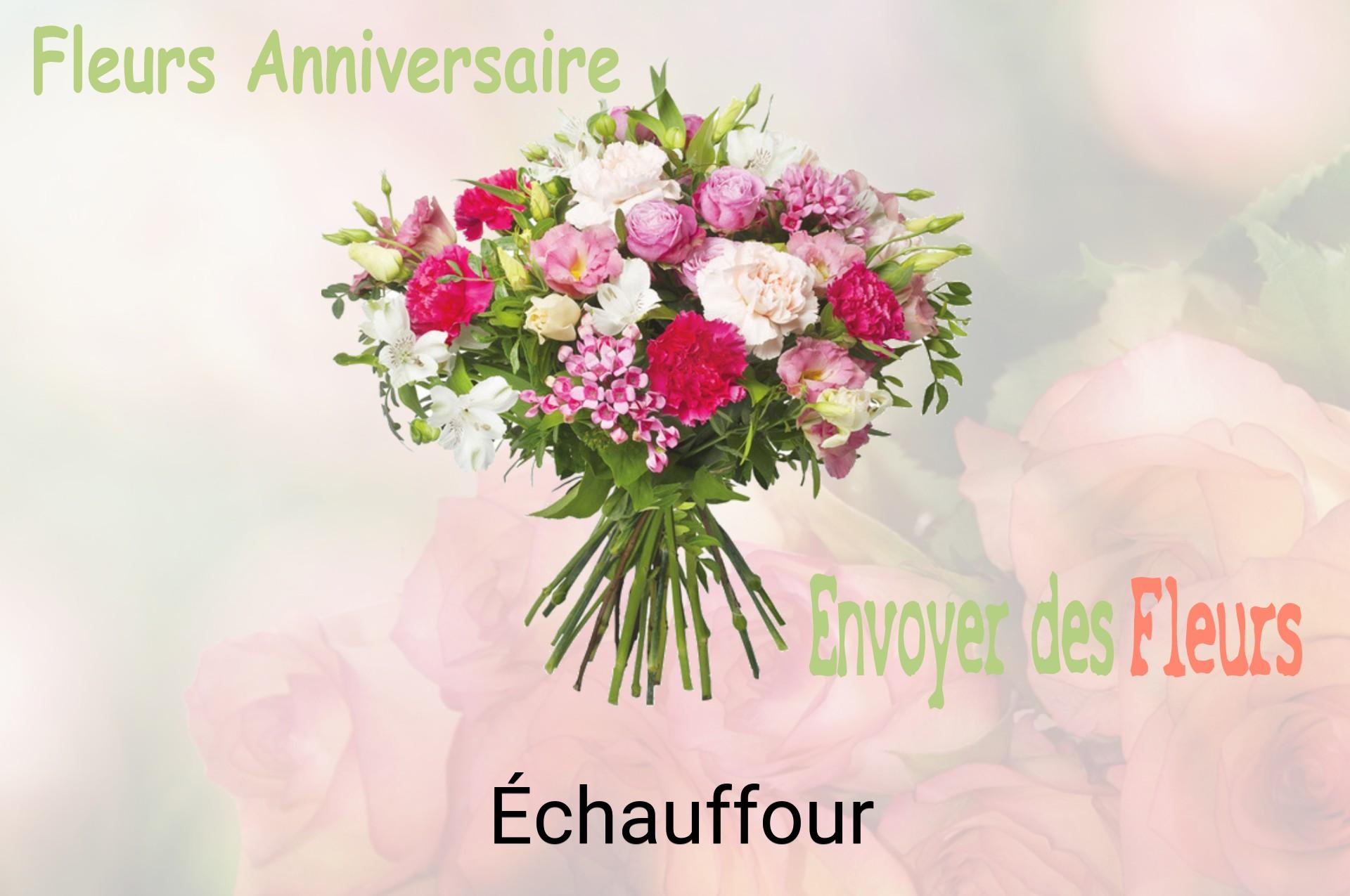 Bouquet de fleurs d’anniversaire livré à Échauffour